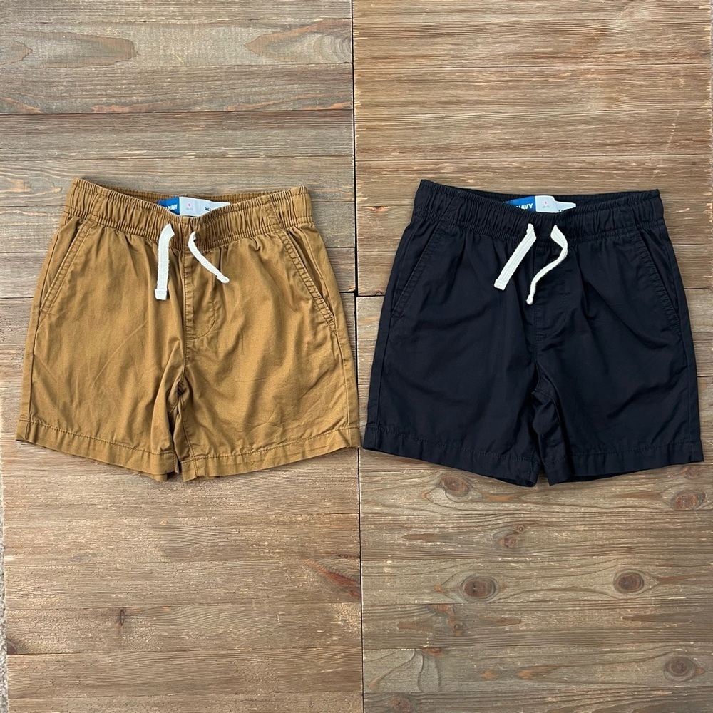 Old Navy Above Knee Twill Pull-On Shorts Bundle
